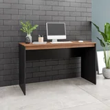 Escrivaninha Preto/Castanho Mdp 15mm 79x135x44,5cm BRV Móveis