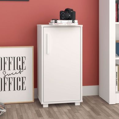Gaveteiro 1 Porta Branco Mdp 15mm 74x38x29,5cm BRV Mveis