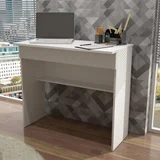 Mesa de Computador 1 Gaveta Branco Mdp 15mm 79,5x90x44,5cm BRV Móveis