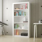 Livreiro 4 Prateleiras Branco Mdp 15mm 182,5x90,5x30,5cm BRV Móveis