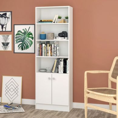 Livreiro 3 Prateleiras Branco Mdp 15mm 182,5x61,5x30,5cm BRV Mveis