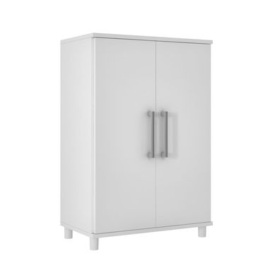 Balco Multiuso 2 Portas 1 Prateleira Branco Mdp 15mm 75x53,5x29,5cm BRV Mveis