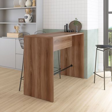 Bancada Castanho Mdp 25Mm 102,5x135x60cm BRV Mveis