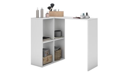 Penteadeira 4 Nichos Branco Mdp 15mm 77x90x58,8cm BRV Mveis