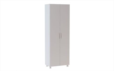 Armrio 2 Portas 3 Prateleiras Branco Mdp 15mm 188,5x67,5x36,8cm BRV Mveis