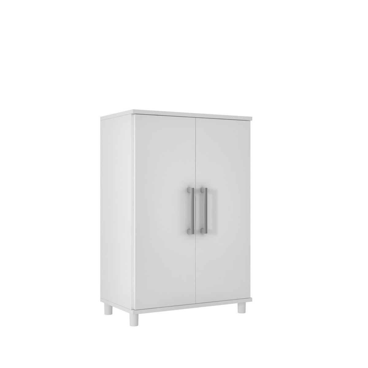 Balcão Servico 2 Portas 1 Prateleira Branco Mdp 15mm 75x53,5x29,5cm BRV Móveis, marca BRV Móveis - Foto 2