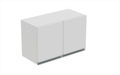 Aereo 2 Portas 1 Prateleira Branco Mdp 15mm 38x59,6x26,5cm BRV Mveis