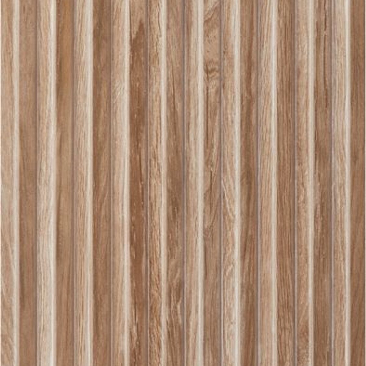 Revestimento Mate Esmaltado Marrom 30x90cm Portobello Retificado Caixa 1,34m² Canela Decor Ripado, marca Portobello - Foto 2