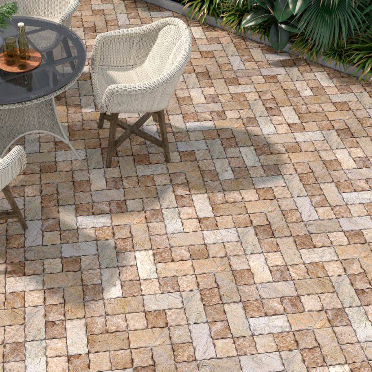 Piso Hd 57111 58x58cm Caixa 2,32m² Bellacer, marca Bellacer - Foto Principal