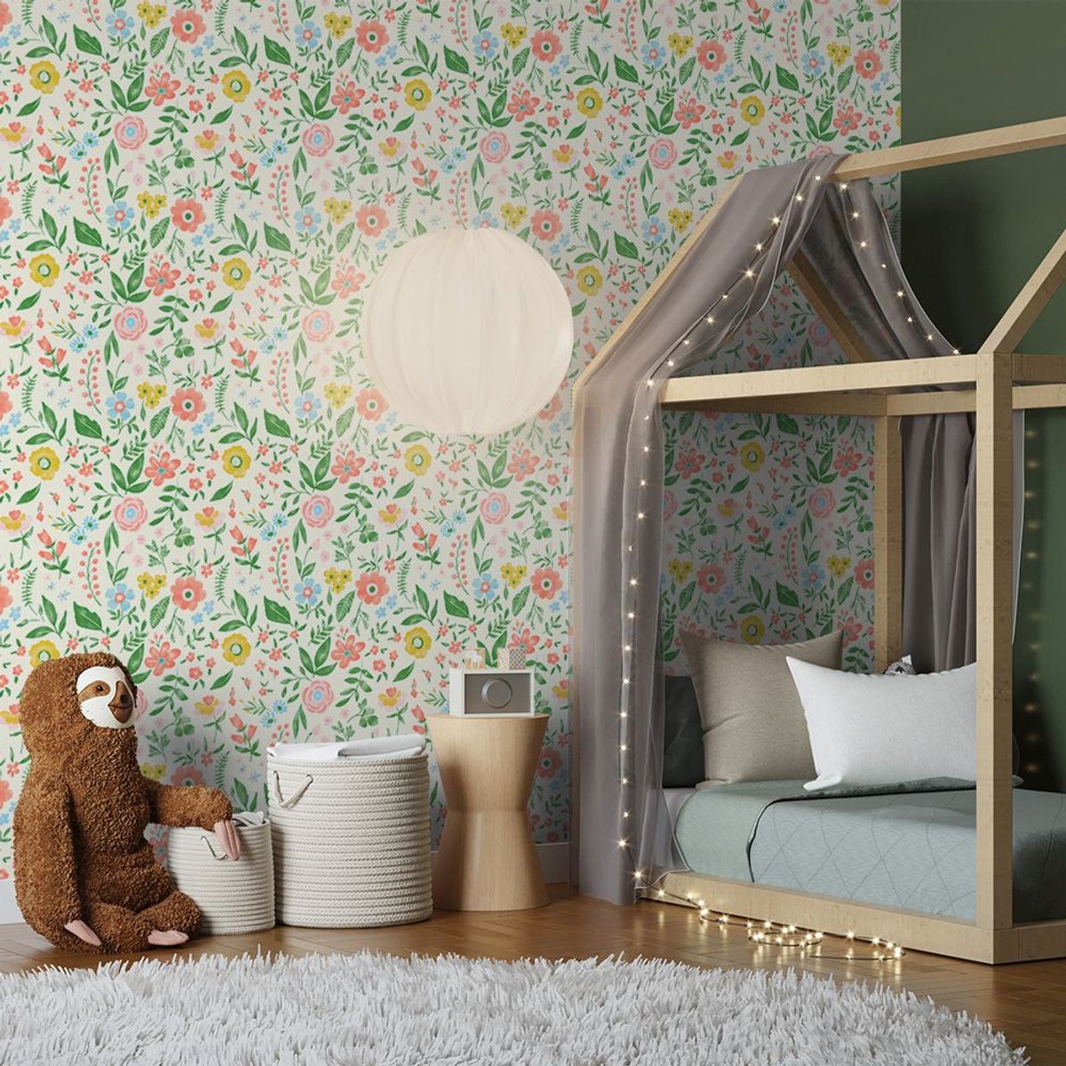 Papel de Parede Vinílico Jardim, marca  - Foto 2