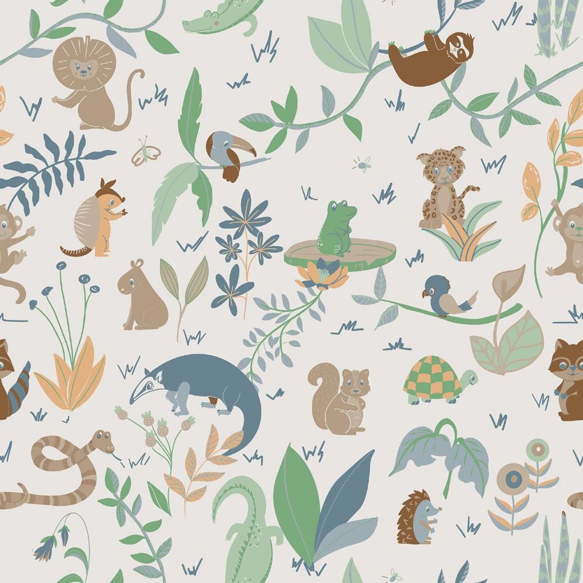 Papel de Parede Vinílico Selva, marca  - Foto Principal