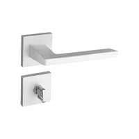 Fechadura Zm Karli Rq2 745-90B Branco Texturizado Pado