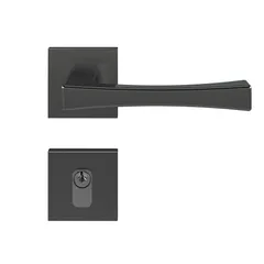 Fechadura Zm Vivaldi Rq2 885-55Pe Grafite Polido Pado
