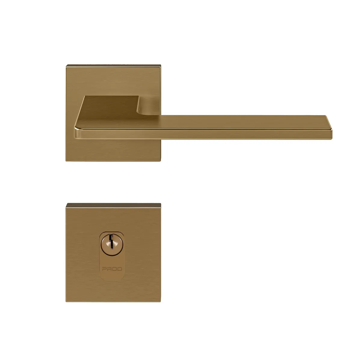 Fechadura Zm Sara Rq2 502-55Pe Red Gold Escovado Pado, marca Pado - Foto Principal