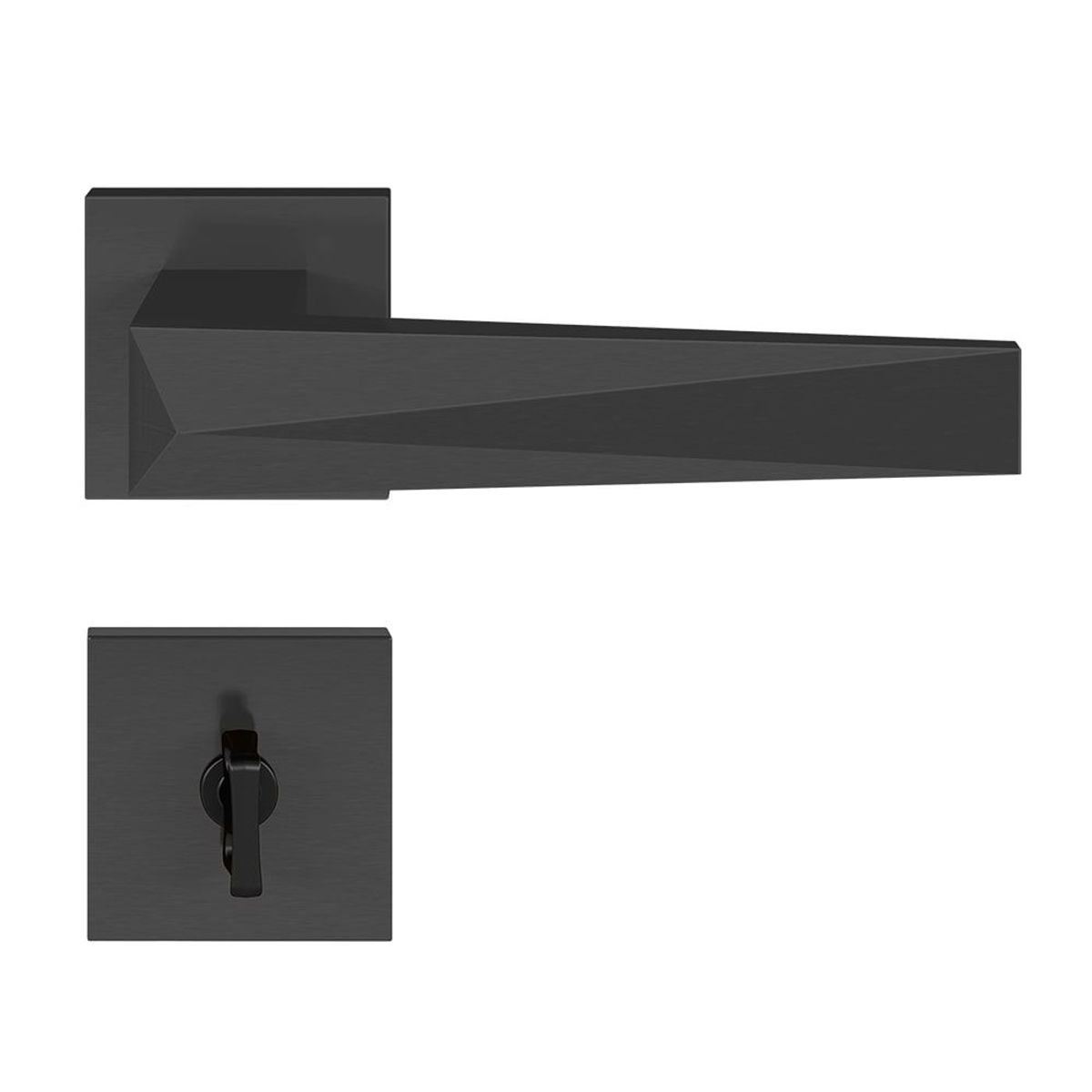 Fechadura Zm Ascot Rq2 001-55Pb Grafite Polido Pado, marca Pado - Foto Principal