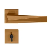 Fechadura Zm Ascot Rq2 001-55Pb Red Gold Escovado Pado