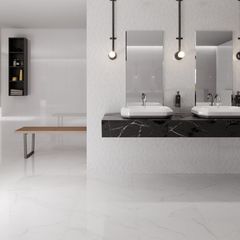 Revestimento Interno/Externo Branco Brilhante Retificado 32x60cm Artico Incesa Caixa 2,3m²