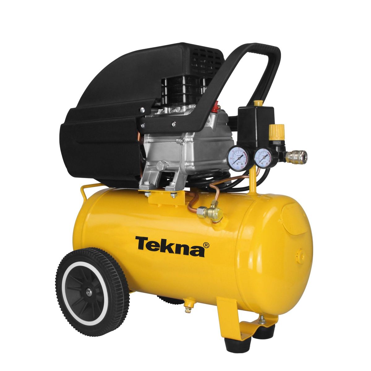 Compressor Cp8525T-2C 2,5Hp 220V 24L 8Pcm 8 Bar Duas Saidas De Ar Engate Rapido, marca Tekna - Foto Principal