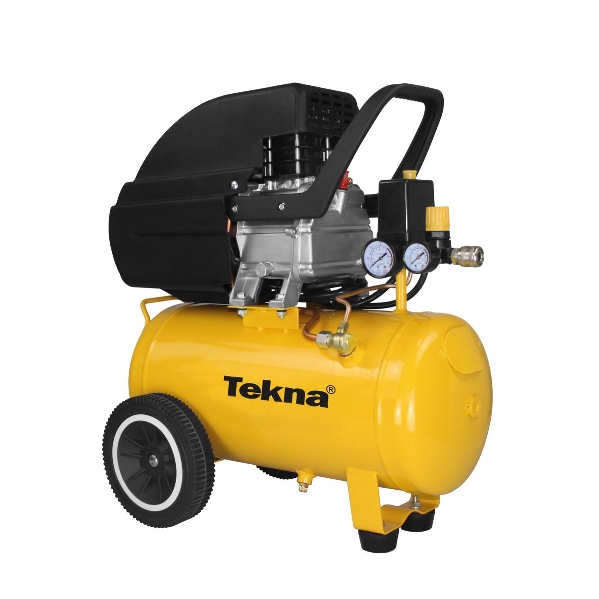 Compressor Cp8525T-2C 2,5Hp 220V 24L 8Pcm 8 Bar Duas Saidas De Ar Engate Rapido, marca Tekna - Foto Principal