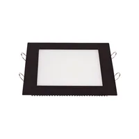 Painel Led 18W Lux Quadrado Embutir Preto 6500K Taschibra