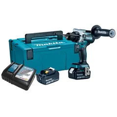 Parafusadeira Furadeira Impacto 18V Lxt Motor Bl Com 2 Baterias 3,0Ah e Maleta Pac Makita