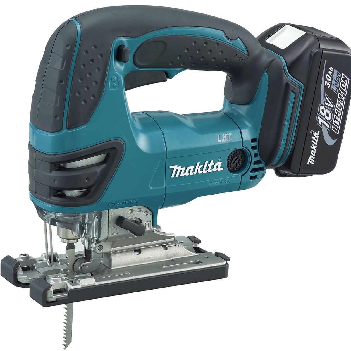 Serra Tico Tico a Bateria 18V Lxt com 2 Baterias 3,0Ah Carregador Makita, marca Makita - Foto Principal