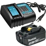 Kit Bateria 3,0Ah Para Modelos 18V Lxt + Carregador Simples Bivolt 18V Makita