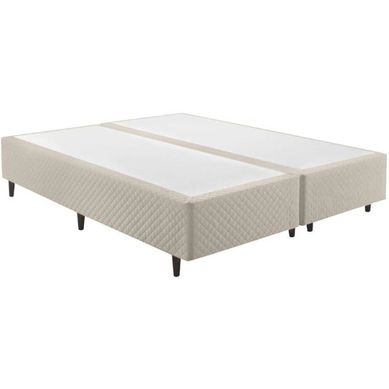 Base Cama Box Queen Size Herval - 28x79x198 Bege