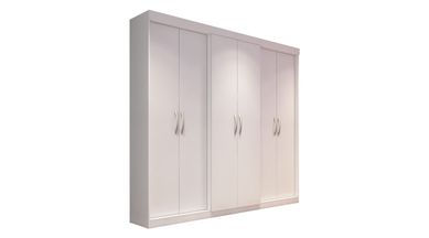 Guarda Roupa Acabamento Amadeirado PH1675 Sem Espelho com 6 Portas Herval
