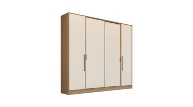 Guarda Roupa Acabamento Amadeirado PH1733 Sem Espelho 4 Portas Herval