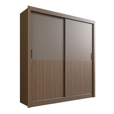 Guarda Roupa Acabamento Amadeirado PH1738 Sem Espelho com 2 Portas de Correr Herval