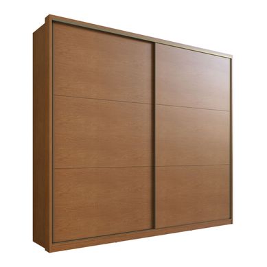 Guarda Roupa Acabamento Amadeirado PH1739 Sem Espelho com 2 Portas de Correr Herval