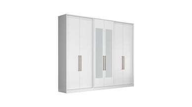Guarda Roupa PH1720 com Espelho 6 Portas Herval