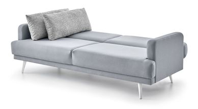 Sofa-Cama Tecido Estrutura em Madeira Eucalipto de Reflorestamento