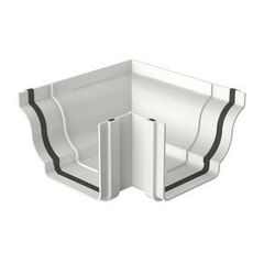 Esquadro Externo Aquapluv Style 18,55x13,3x9,2cm Branco