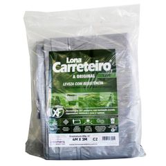 Lona Carreteiro Leve - Cinza - 4X3