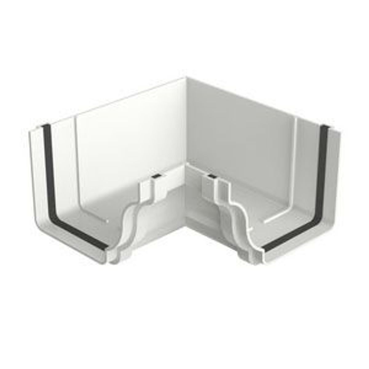 Esquadro Interno Aquapluv Style 18,55x13,3x9,2cm  Branco, marca Tigre - Foto Principal