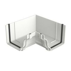 Esquadro Interno Aquapluv Style 18,55x13,3x9,2cm  Branco