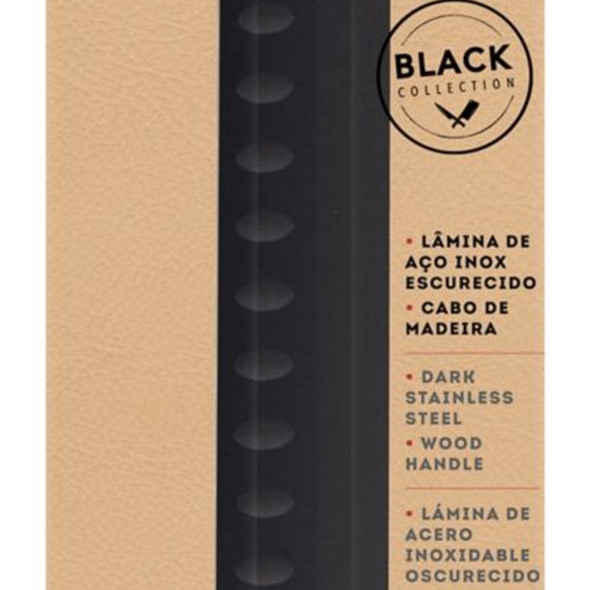Faca Desossar Inox 12 Churrasco Black Tramontina Cutelaria, marca Tramontina Cutelaria - Foto 2