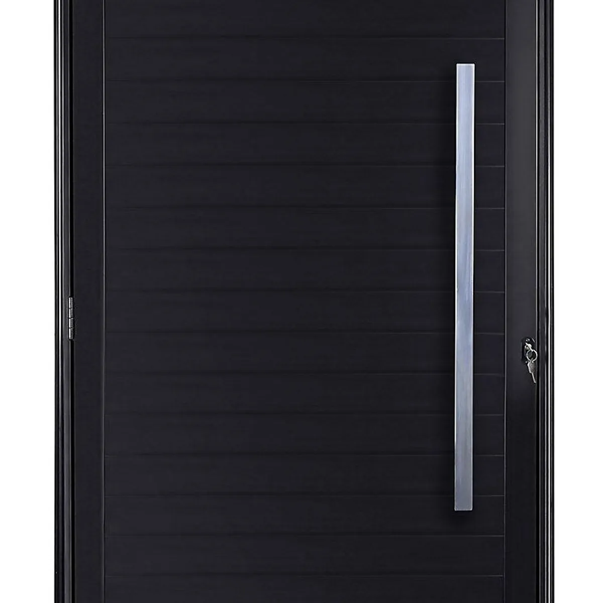 Porta Lambri Puxador Alumínio Preto Direita 210x80x6cm Fortsul, marca Esquadrisul - Foto Principal