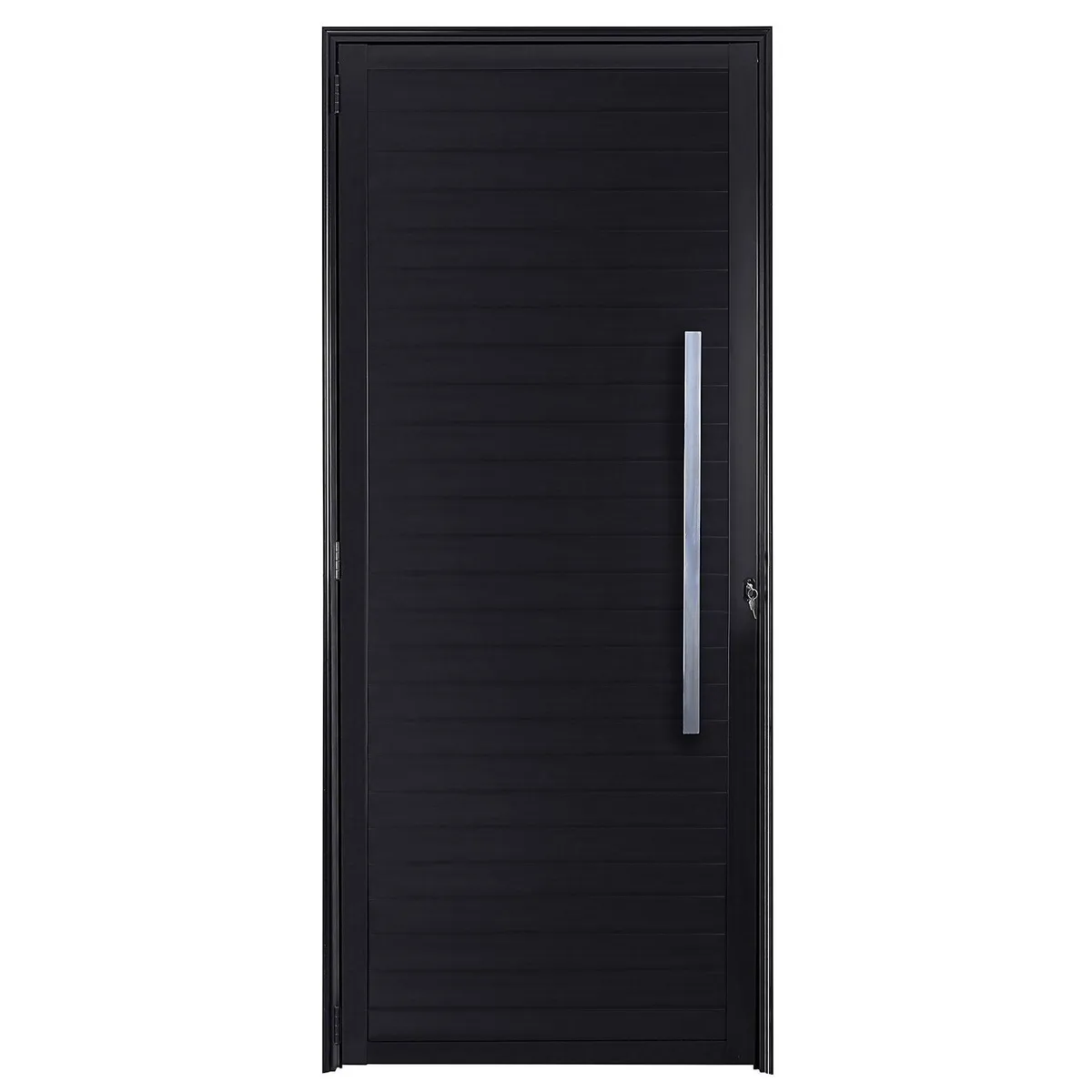 Porta Lambri Puxador Alumínio Preto Direita 210x80x6cm Fortsul, marca Esquadrisul - Foto Principal