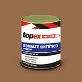 Topex Esmalte Sintético Brilhante Premium Marrom Conhaque Qualycril