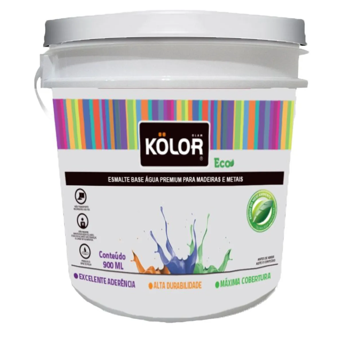 Kolor Eco Brilhante Branco Qualycril, marca Qualycril - Foto 2