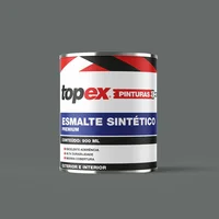 Topex Esmalte Fosco Grafite Claro Qualycril