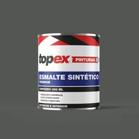 Topex Esmalte Fosco Grafite Escuro Qualycril
