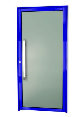 Porta Murano C/Pux Esq. Azul 100