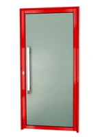 Porta Murano C/Pux Esq. Vermelho 100