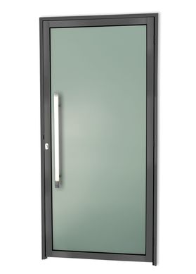 Porta Murano C/Pux Esq. Cinza 100