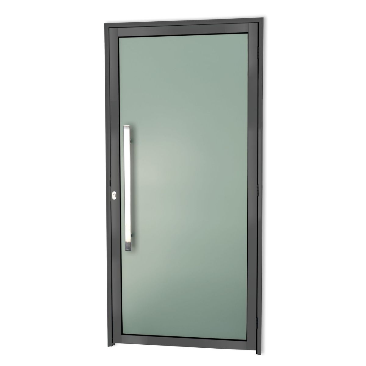 Porta Murano C/Pux Esq. Cinza 100, marca Brimak - Foto Principal