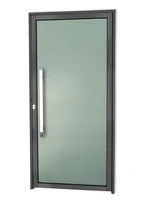 Porta Murano C/Pux Esq. Cinza 100